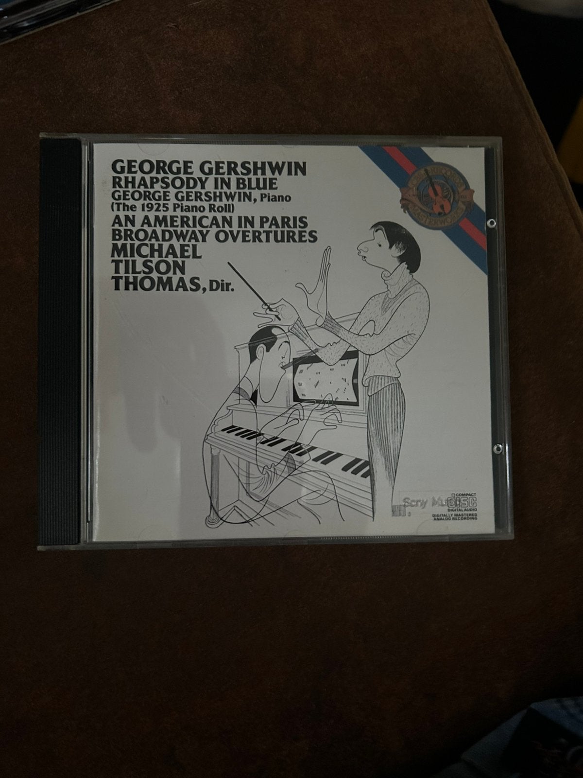 George Gershwin - rhapsody in blue, Ophalen of Verzenden, Zo goed als nieuw, Jazz