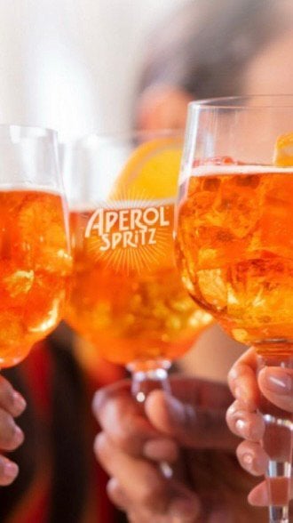 Originele Aparol spritz  glazen 12 st, Ophalen, Nieuw, Gebruiksvoorwerp