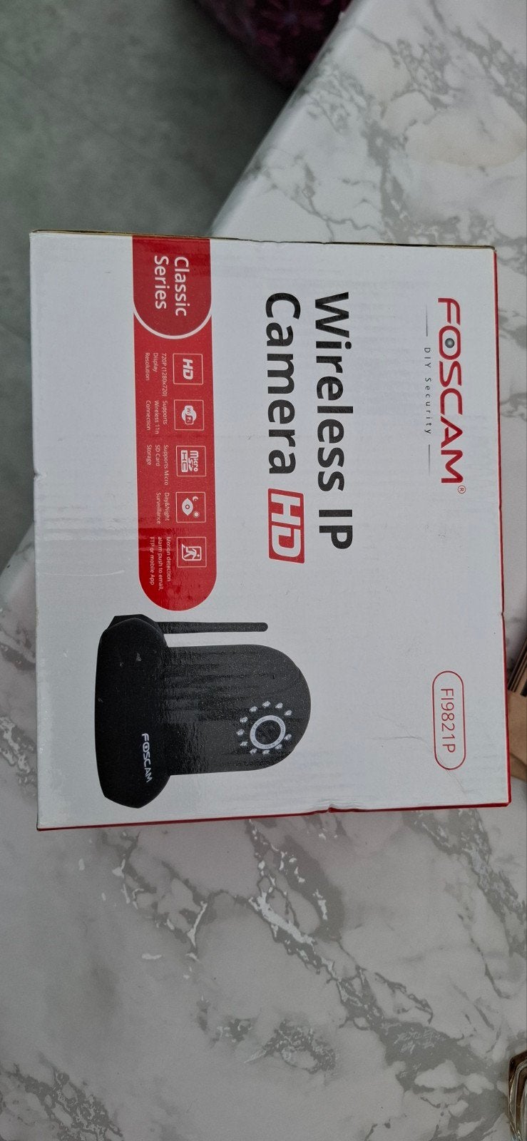 Foscam Beveiligingscamera - Nieuw in doos, Ophalen of Verzenden, Nieuw, Binnencamera
