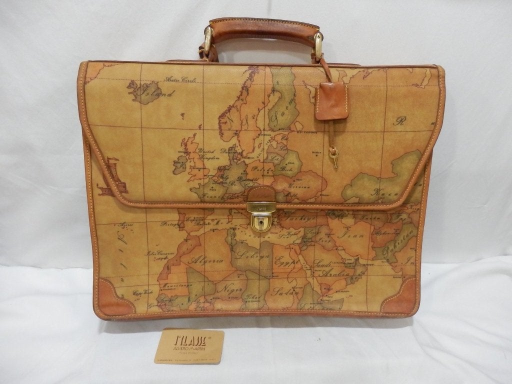 1classe Alviero martini prima classe aktetas / briefcase, Verzenden, Gebruikt, Overige kleuren, Overige typen