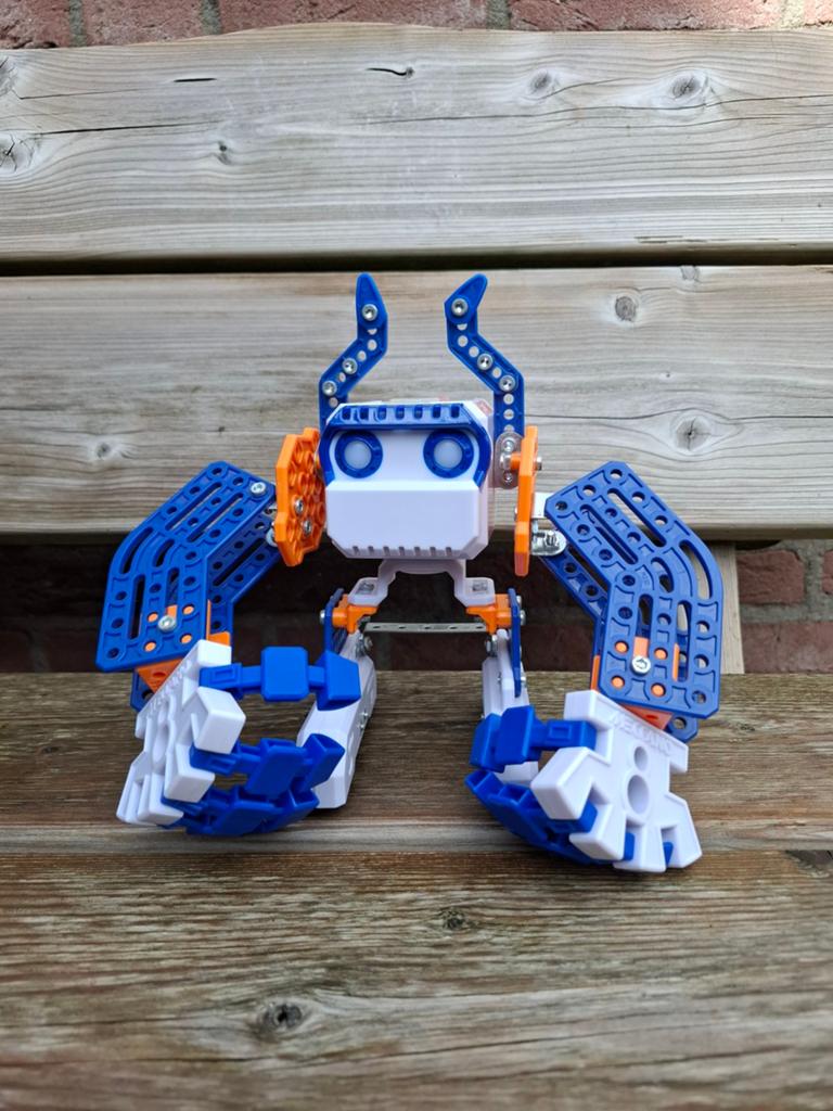 Meccano robot - niet helemaal compleet, Kinderen en Baby's, Speelgoed | Bouwstenen, Gebruikt, Overige merken, Ophalen of Verzenden