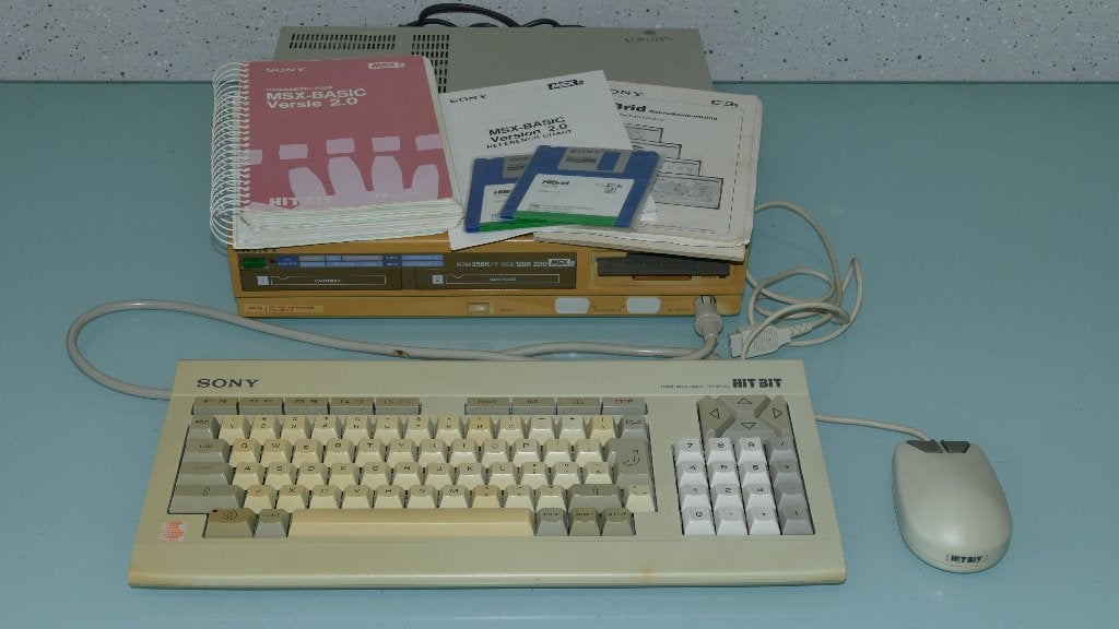 Sony HB‑F700P MSX2 | Zeer compleet en uniek!!!!! | Hit Bit, Computers en Software, Vintage Computers, Ophalen of Verzenden
