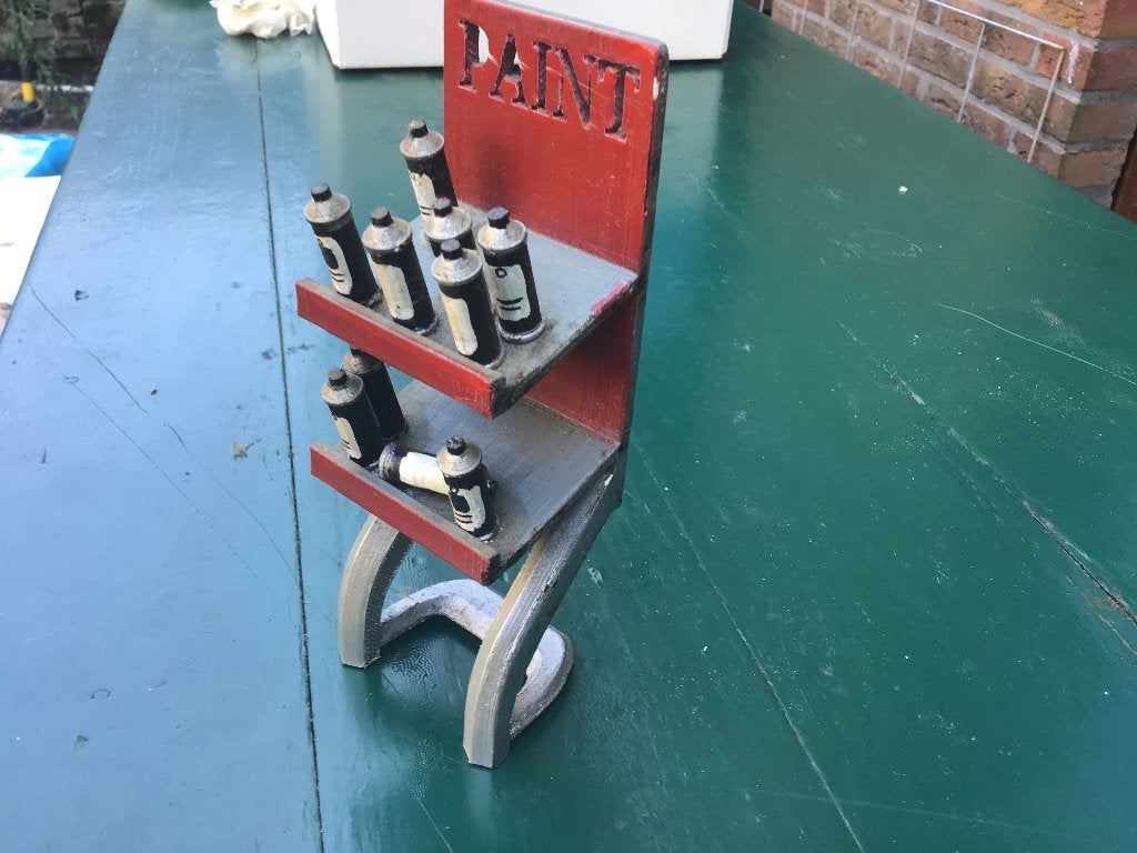 1/10 decor prop spuitbussen standaard, Hobby en Vrije tijd, Overige merken, Gebruikt, Ophalen of Verzenden, Groter dan 1:32