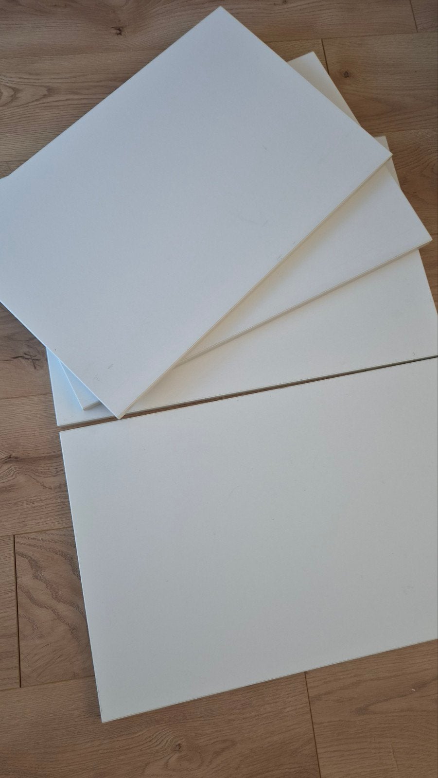 4 witte LAPPVIKEN deuren voor Besta IKEA kast (60x38 cm), Huis en Inrichting, Ophalen, Overige materialen, Minder dan 50 cm, Gebruikt