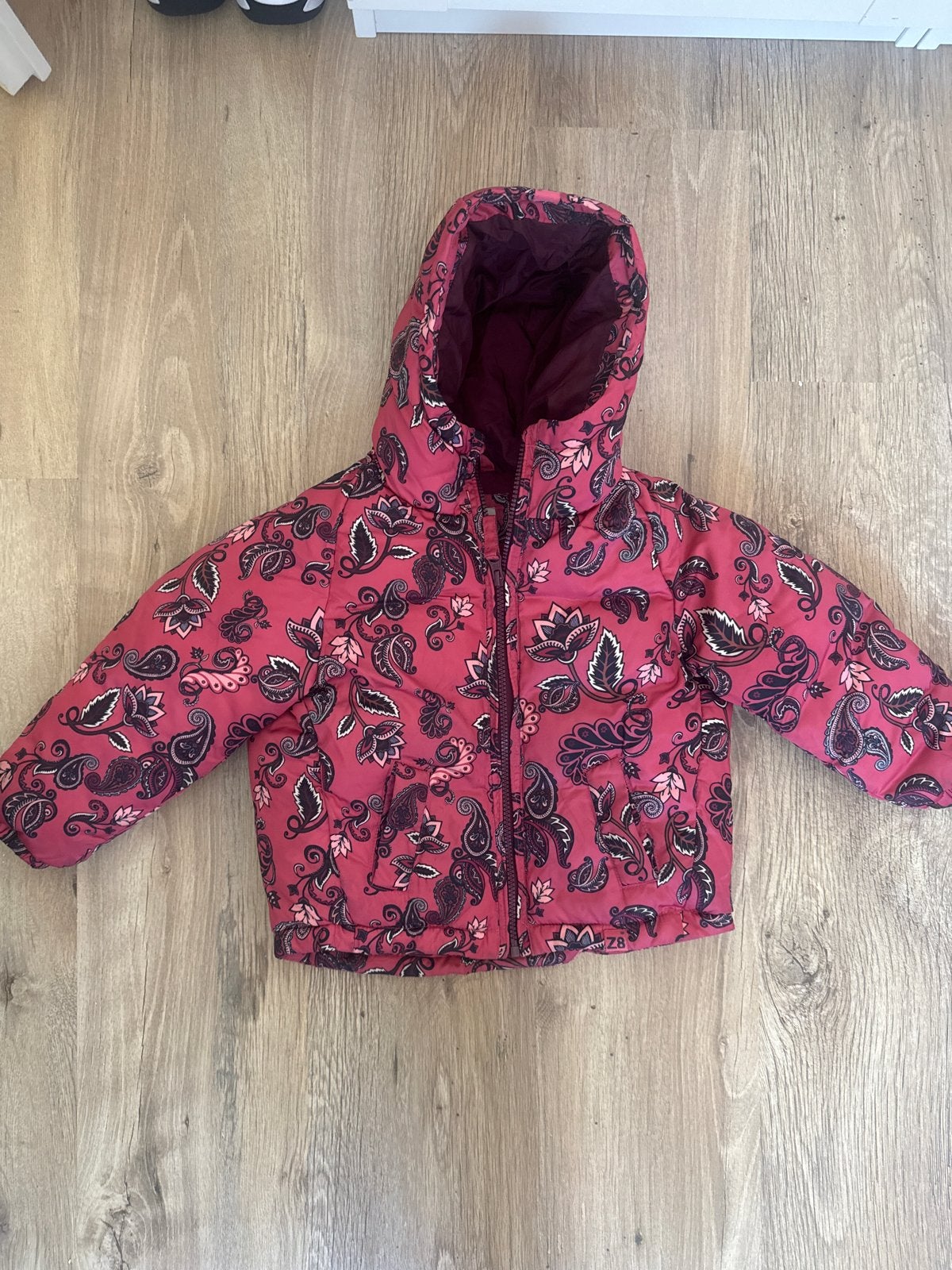 Z8 winterjas met paisley print voor meisjes, Kinderen en Baby's, Ophalen, Gebruikt, Meisje, Jas