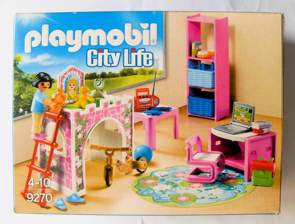 Playmobil City Life 9270 Kinderkamer, Kinderen en Baby's, Speelgoed | Playmobil, Ophalen of Verzenden, Zo goed als nieuw, Complete set