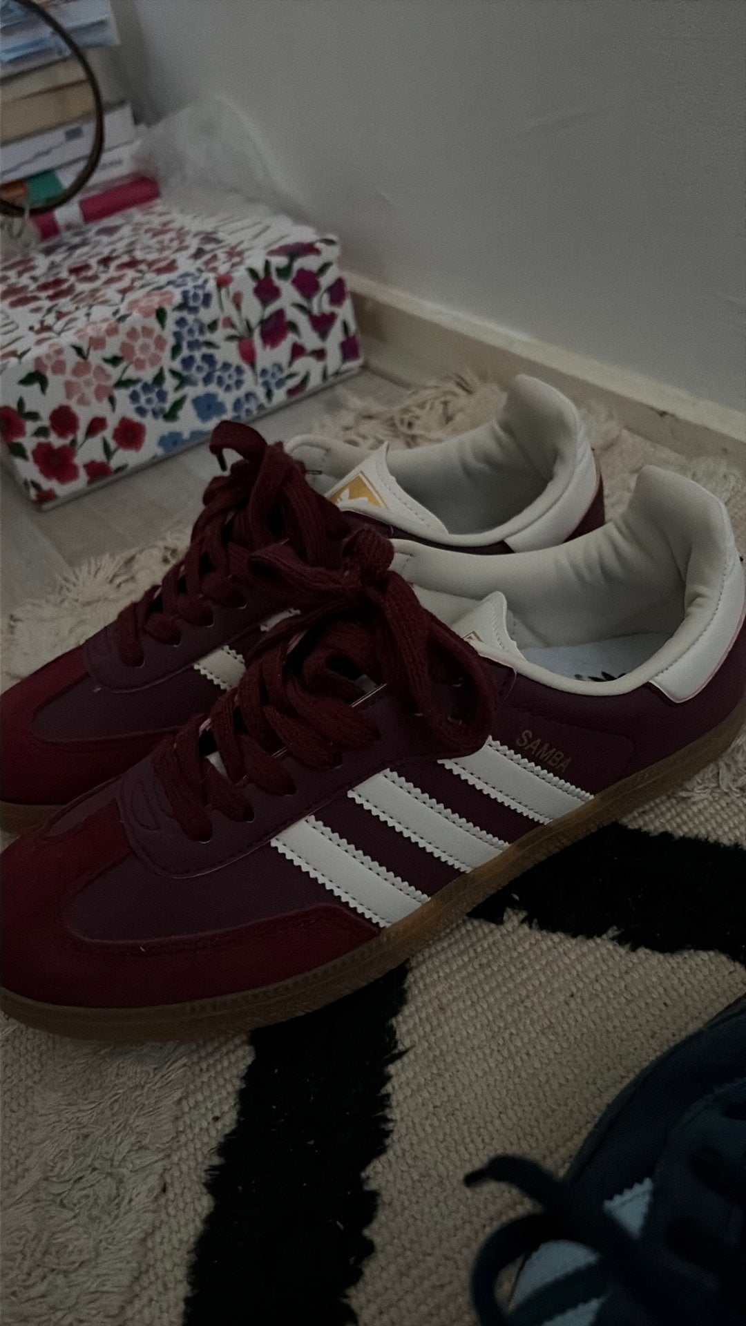 Adidas Samba rood maat 40, Ophalen of Verzenden, Zo goed als nieuw, Rood, Sneakers of Gympen