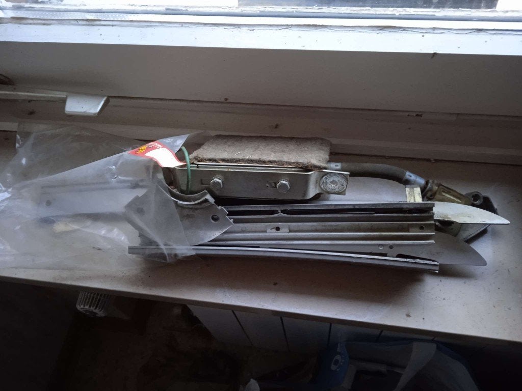 911 zonnedak rails+motor, Ophalen of Verzenden, Gebruikt, Porsche, Motorkap