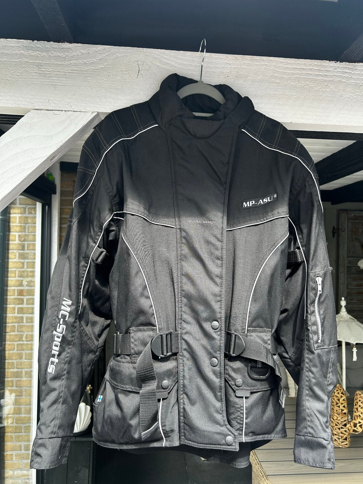 Dames motorjas MP-ASU, maat 42 met uitneembare binnenjas, Ophalen of Verzenden, Tweedehands, Dames, Jas | textiel