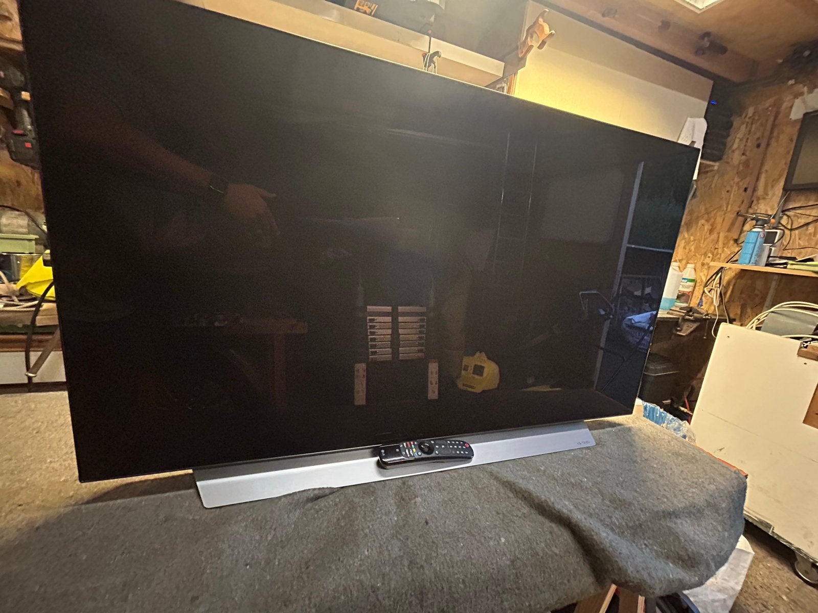 Defecte LG OLED Smart TV 48 inch, Ophalen, OLED, 100 cm of meer, Niet werkend