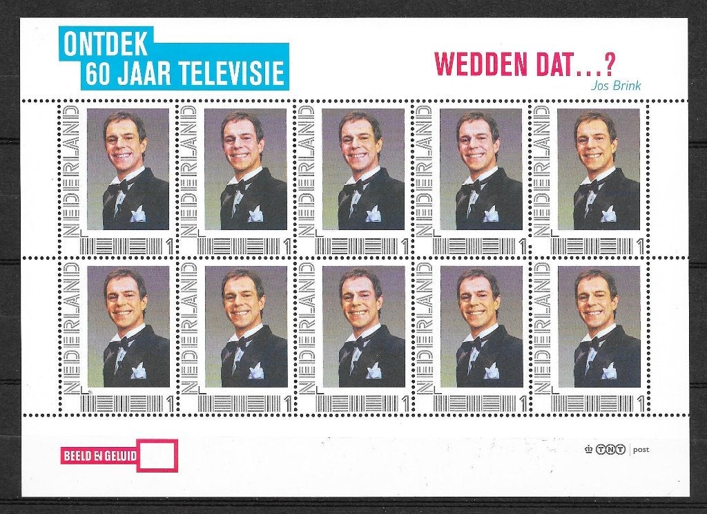 Persoonlijk vel 40 postfris, Ophalen of Verzenden