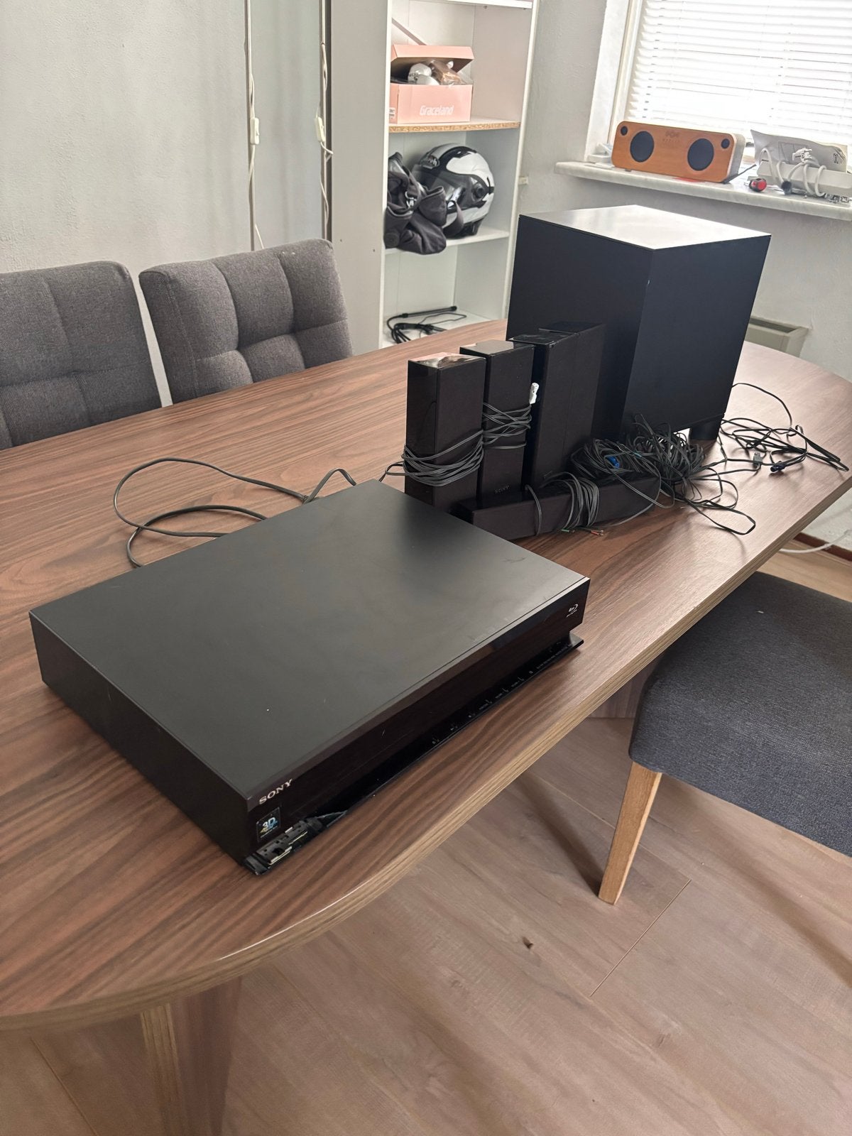 Sony HBD-E370 / BDV-E370 Home Cinema Set met Surround Sound, Ophalen, Gebruikt, Blu-ray-speler, 70 watt of meer