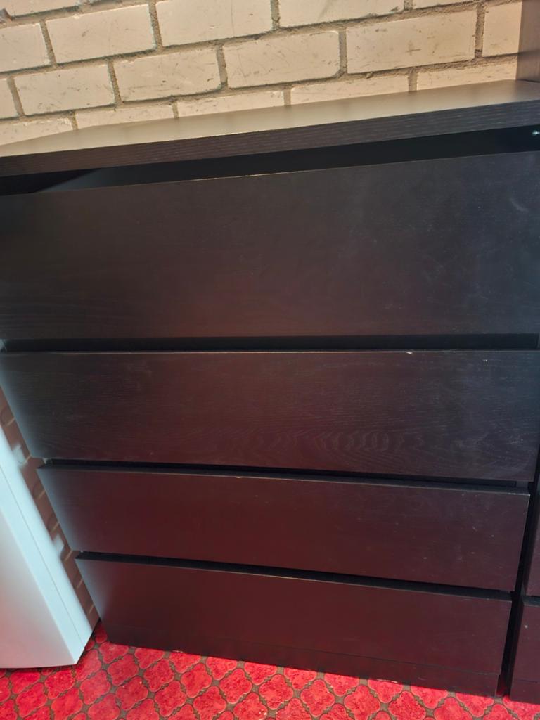 IKEA cabinet black, Ophalen, 25 tot 50 cm, Minder dan 100 cm