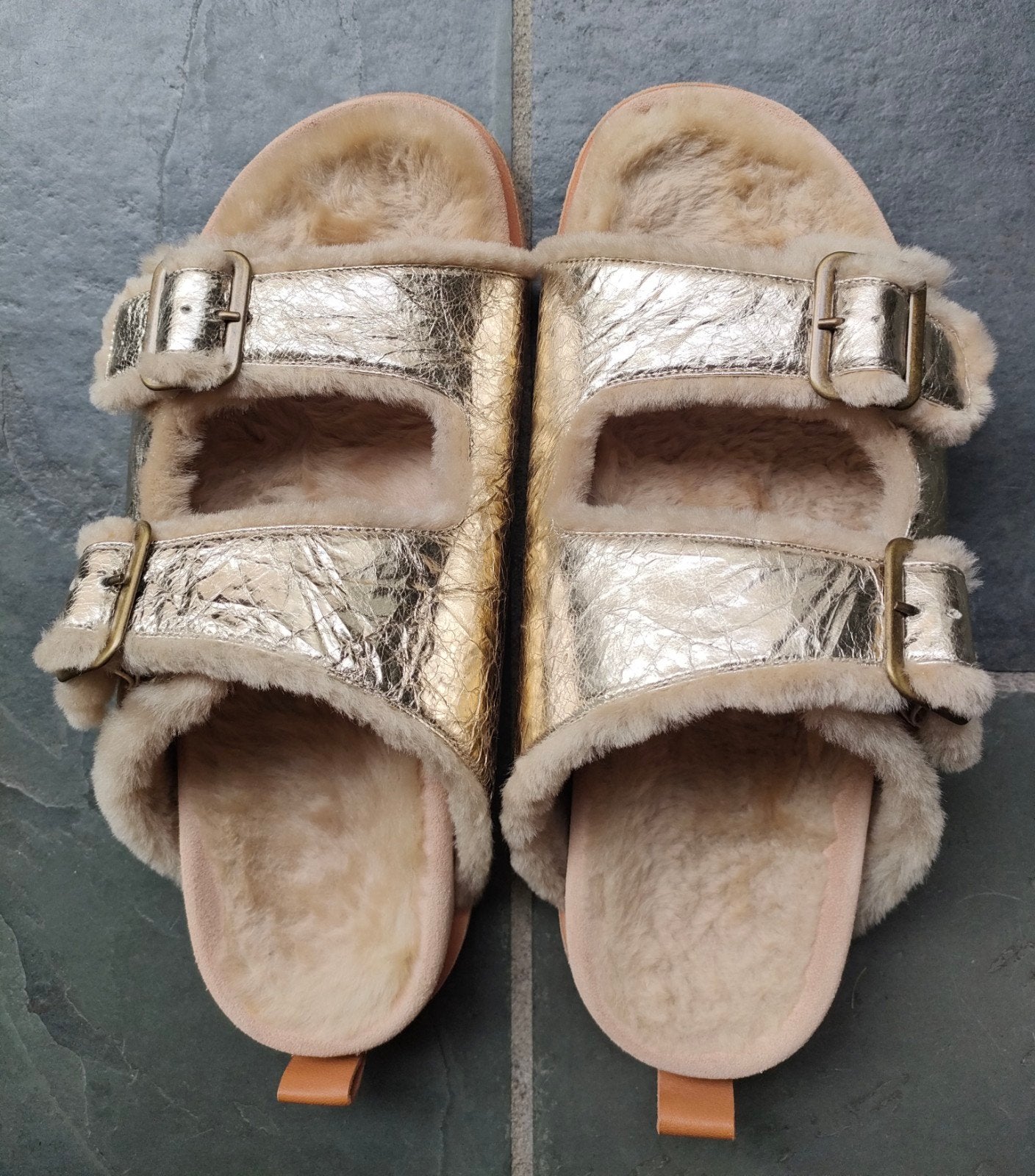 Nieuwe sandalen (slippers) Forte Forte maat 40, Kleding | Dames, Overige kleuren, Forte Forte, Zo goed als nieuw, Sandalen of Muiltjes