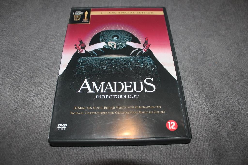 DVD Amadeus, Gebruikt, 1980 tot heden, Drama, Ophalen of Verzenden