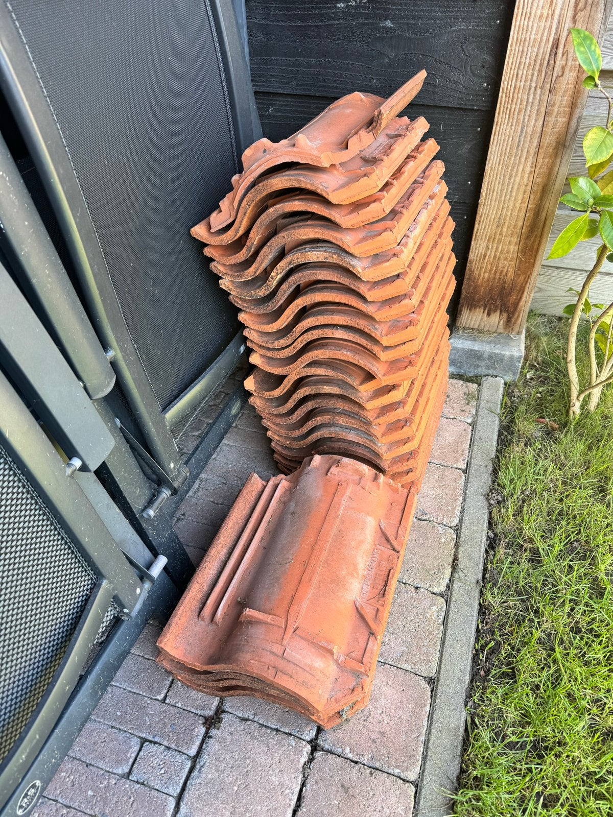 Gebroeders Laumans dakpannen, Ophalen, Gebruikt, Steen of Klei, Minder dan 5 m²