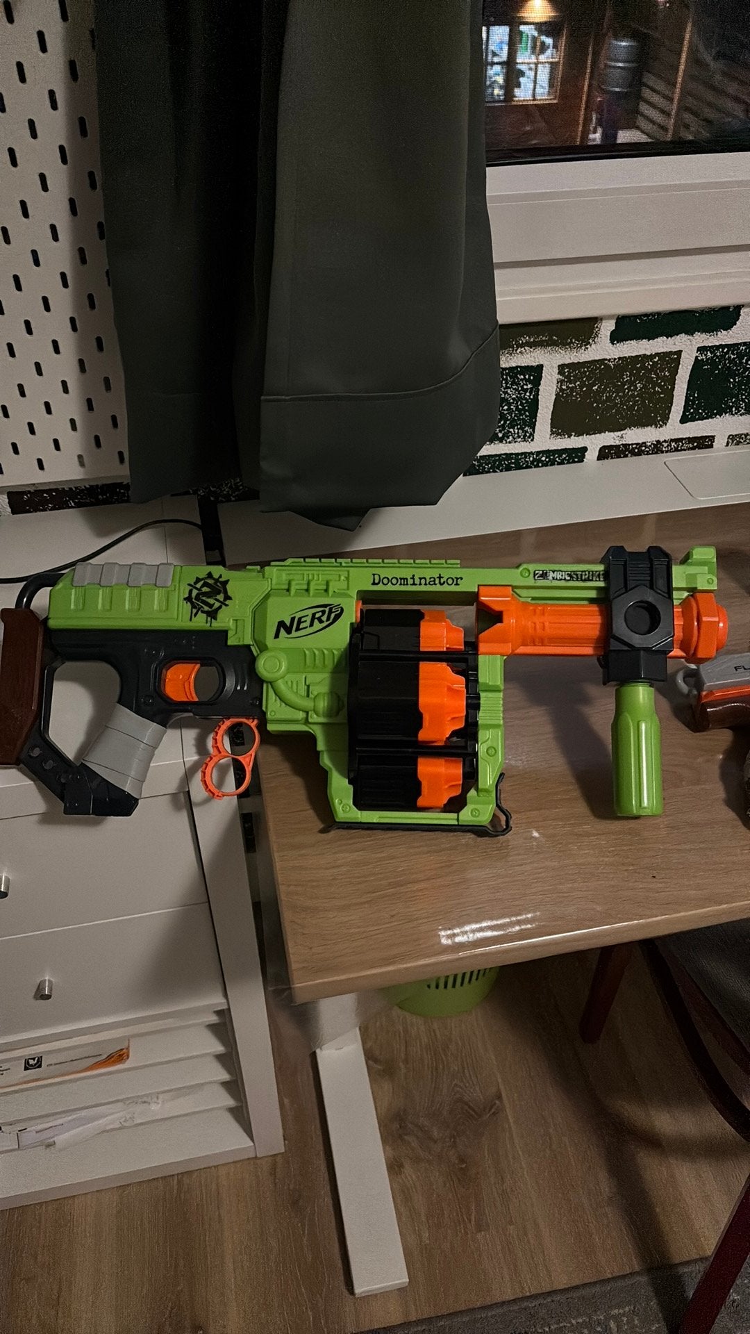 Nerf geweren, Ophalen, Gebruikt