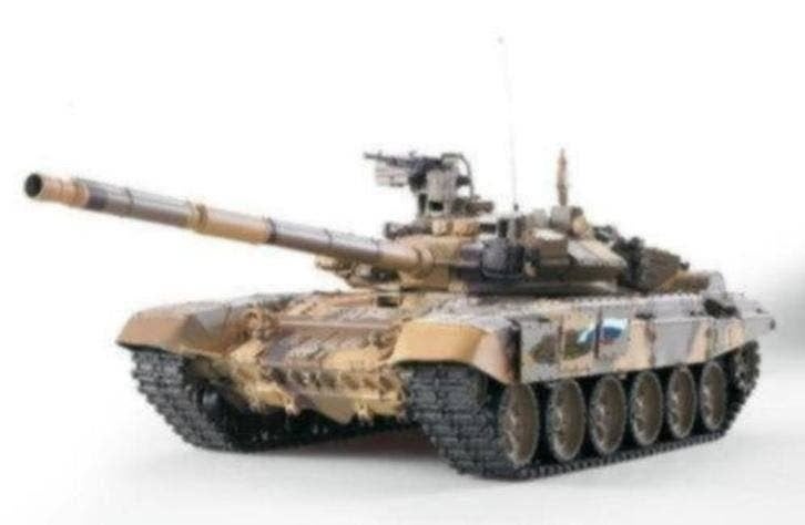 Heng Long - T-90 - 1:16 - 2,4ghz. R&S - Metal Gear - V7.0, Ophalen of Verzenden, Eiberstraat 9 te Dokkum, Foto Meinema, Nieuw