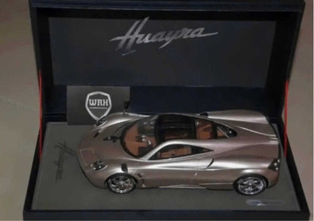1:18 PAGANI HUAYRA champagne metallic BBR LTD 330 PCS WRH, Verzenden, Zo goed als nieuw, Auto, Overige merken