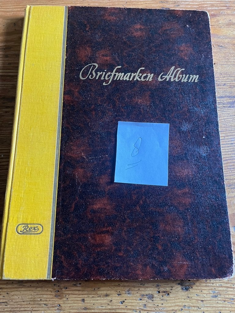 Postzegel album 8 Deutsches Reich Duitse Rijk 25€ incl, Postzegels en Munten, Postzegels | Volle albums en Verzamelingen, Ophalen of Verzenden