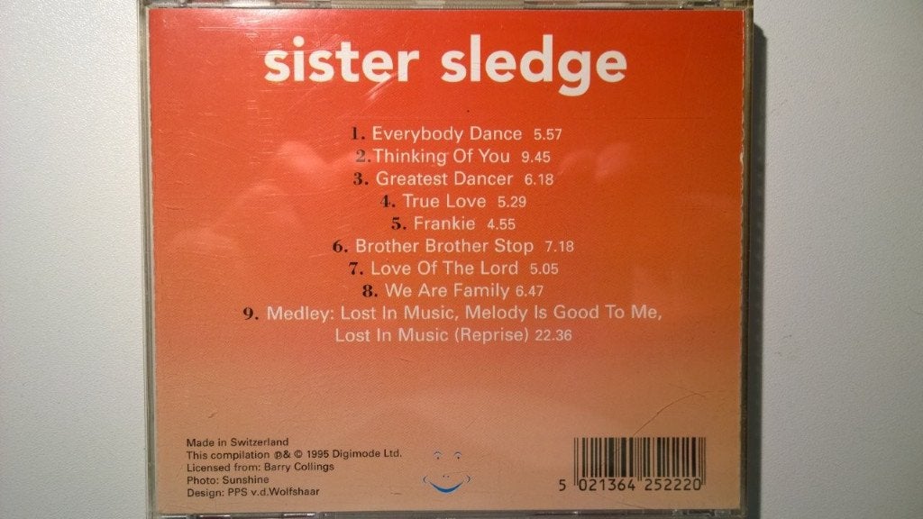Sister Sledge - Live (Digimode Label), Ophalen of Verzenden, Zo goed als nieuw, Disco