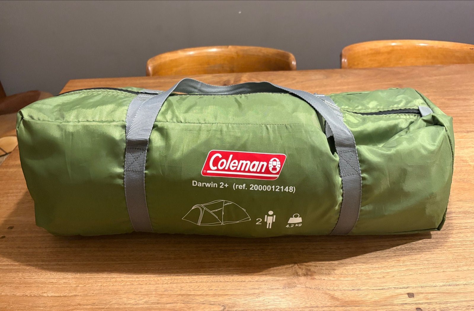 Coleman Darwin 2+ Tent - Compacte 2-persoons koepeltent, Ophalen of Verzenden, Zo goed als nieuw, Tot en met 2
