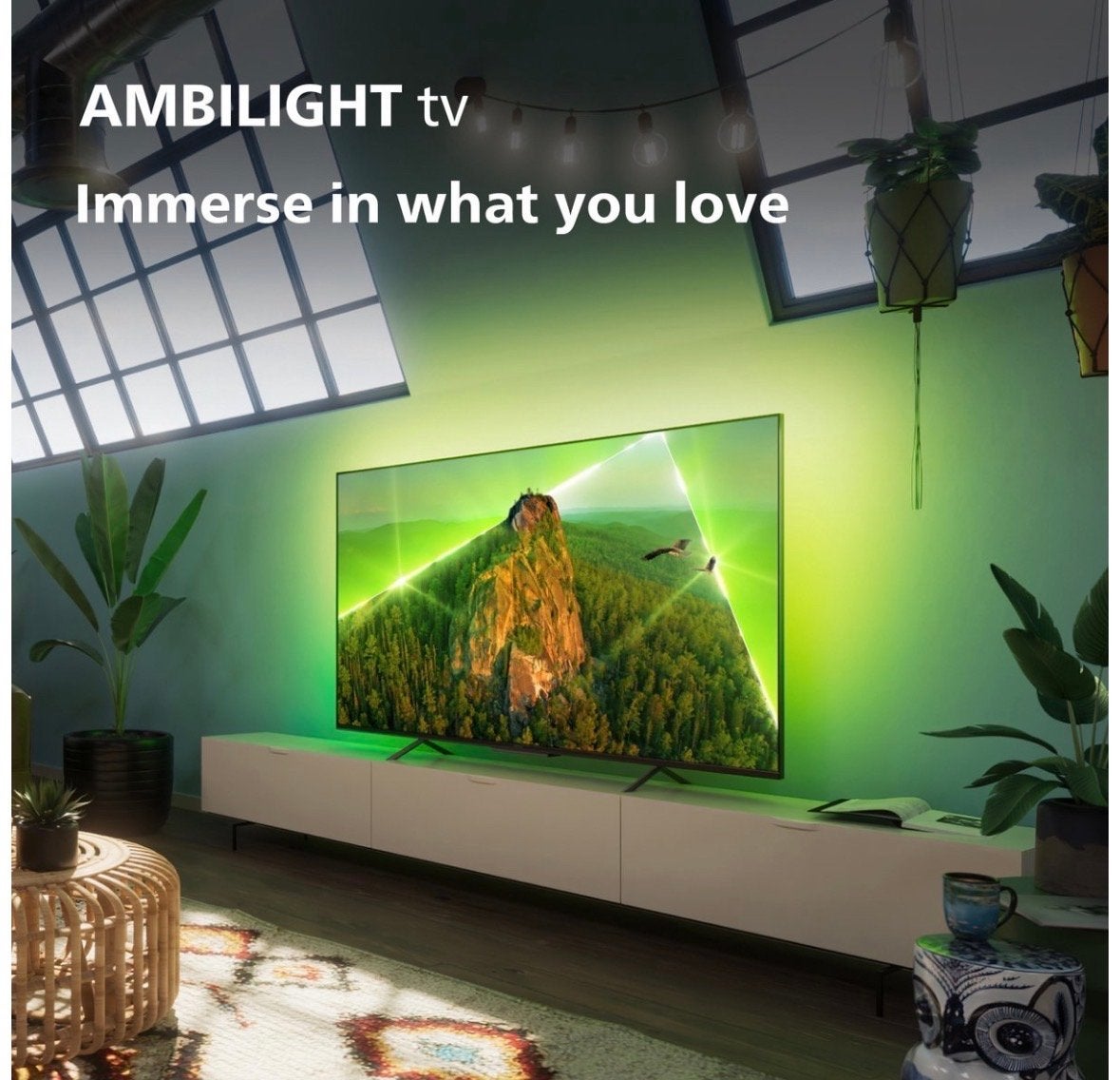 Philips 43PUS7608/12 4K UHD Smart TV (2023), Ophalen, Philips, LED, 50 Hz