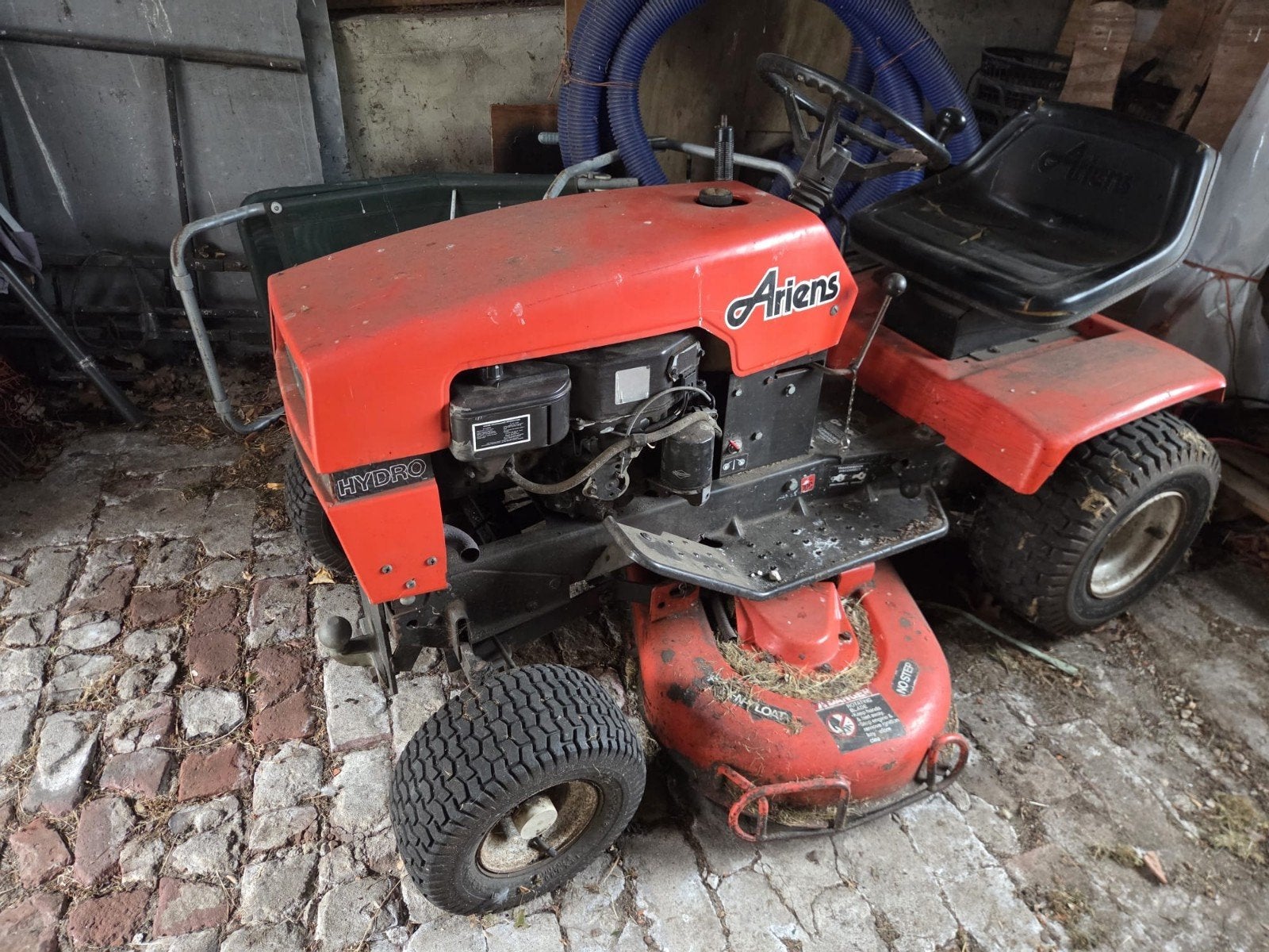 ariens zitmaaier., Ophalen, Gebruikt