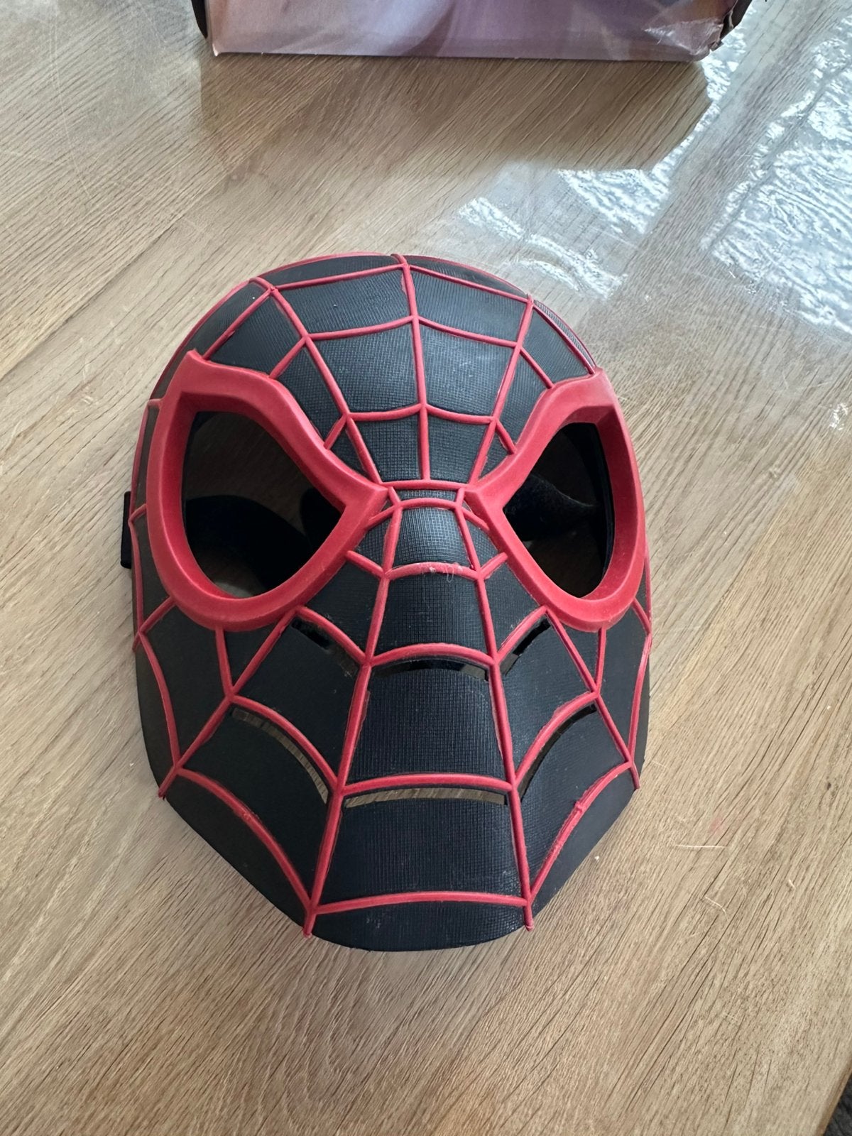 Spiderman masker, Hobby en Vrije tijd, Ophalen of Verzenden, Zo goed als nieuw, Overige typen