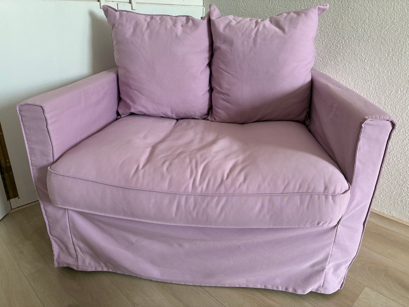 Loveseat, Huis en Inrichting, Fauteuils, Ophalen, Gebruikt, Minder dan 75 cm, 75 tot 100 cm