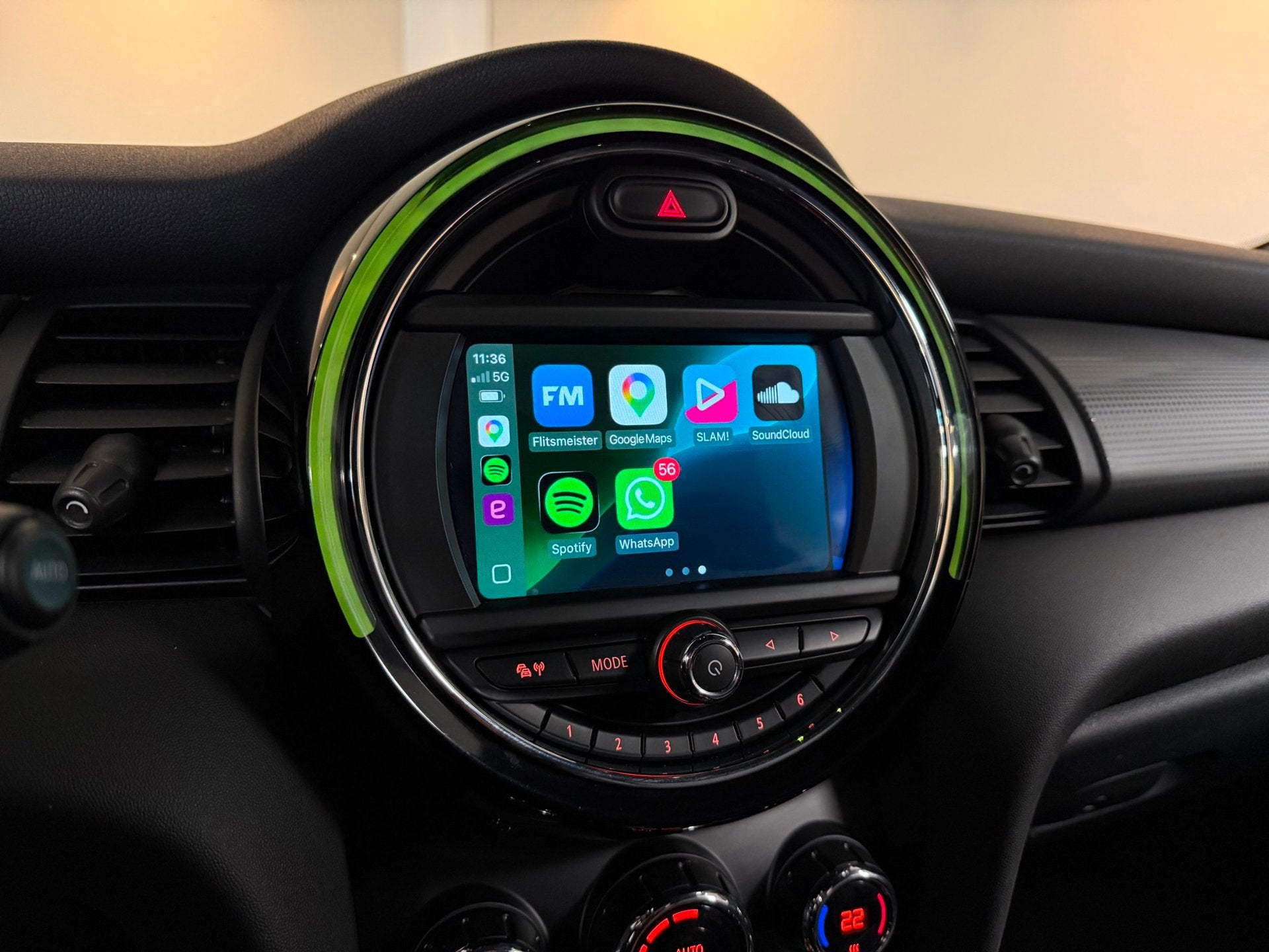 Mini Mini Cabrio 1.5 Cooper Salt *Automaat* Carplay|Stoelver, Auto's, Mini, 136 pk, Gebruikt, Euro 6, Cabriolet