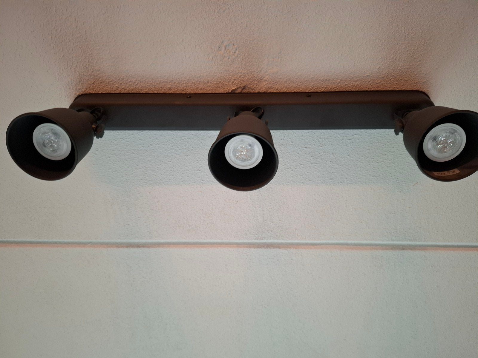 IKEA Hektar Plafondspot - 2 stuks beschikbaar, Gebruikt, GU10, Plafondspot, Ophalen of Verzenden