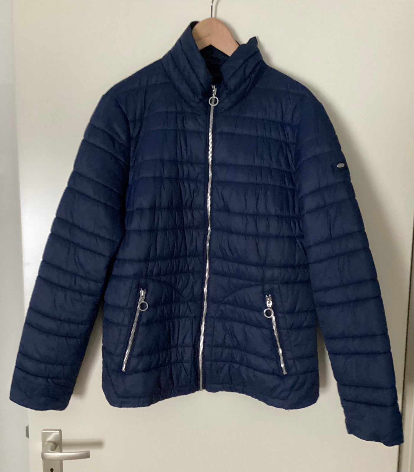 EDC Esprit gewatteerde Jas maat XXL 42, Kleding | Dames, Ophalen of Verzenden, Zo goed als nieuw, Maat 42/44 (L), Blauw