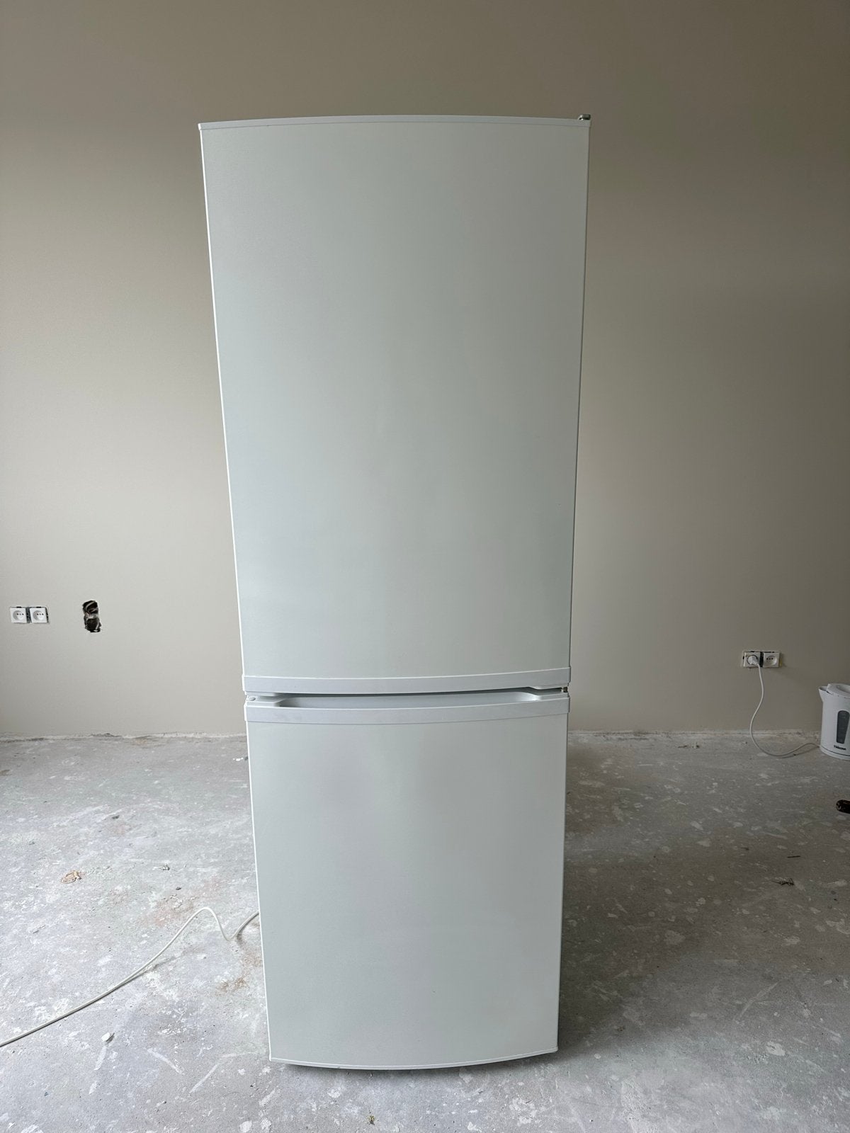 Witte koel-vriescombinatie, Ophalen, Gebruikt, 200 liter of meer, Met aparte vriezer