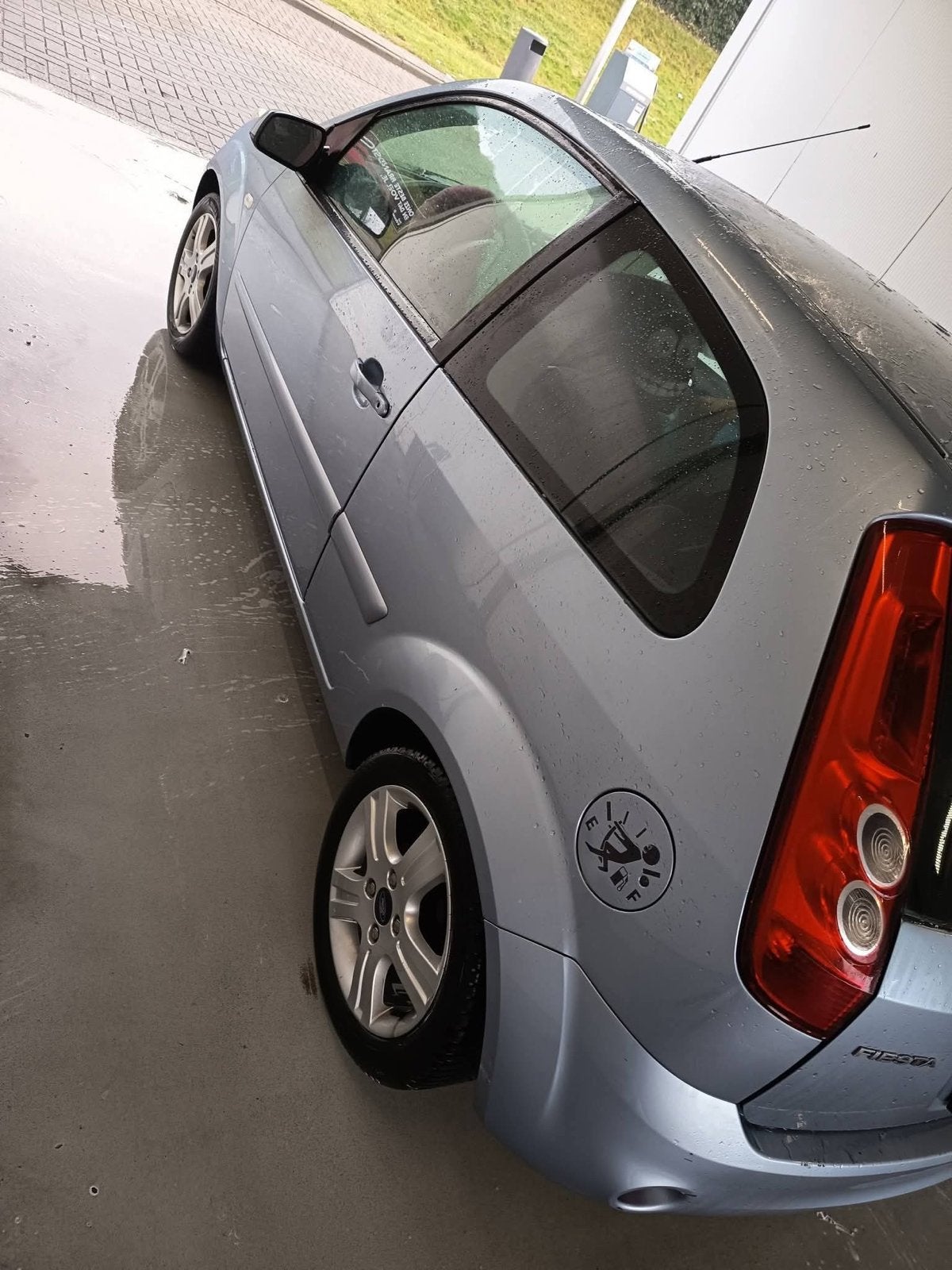 Ford Fiësta 1.3 8V 3DR 2007 lichtBlauw, Auto's, 1299 cc, Stof, Zwart, 4 cilinders