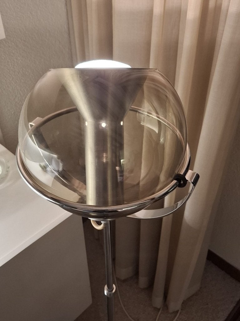 Raak Globe vloer lamp uit 1961, Ophalen, Gebruikt, E27 (groot), Glas