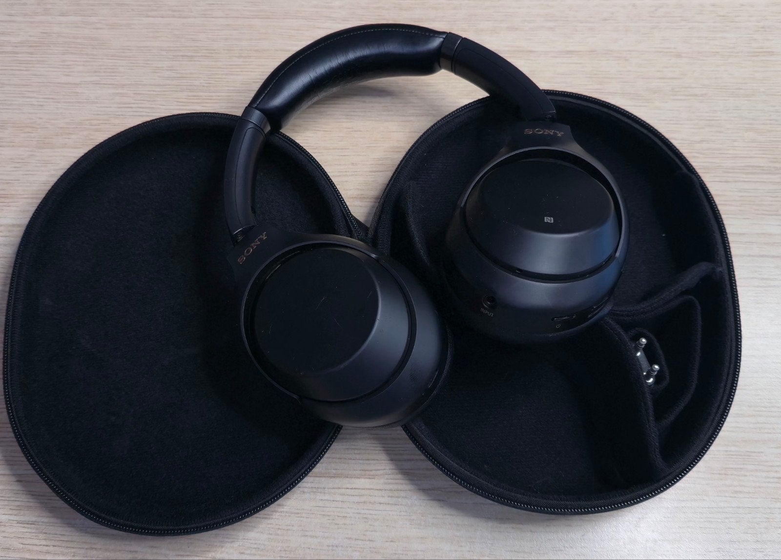 Sony WH-1000XM3 koptelefoon - Gebruikt met lichte sporen, Gebruikt, On-ear, Ophalen of Verzenden, Zwart