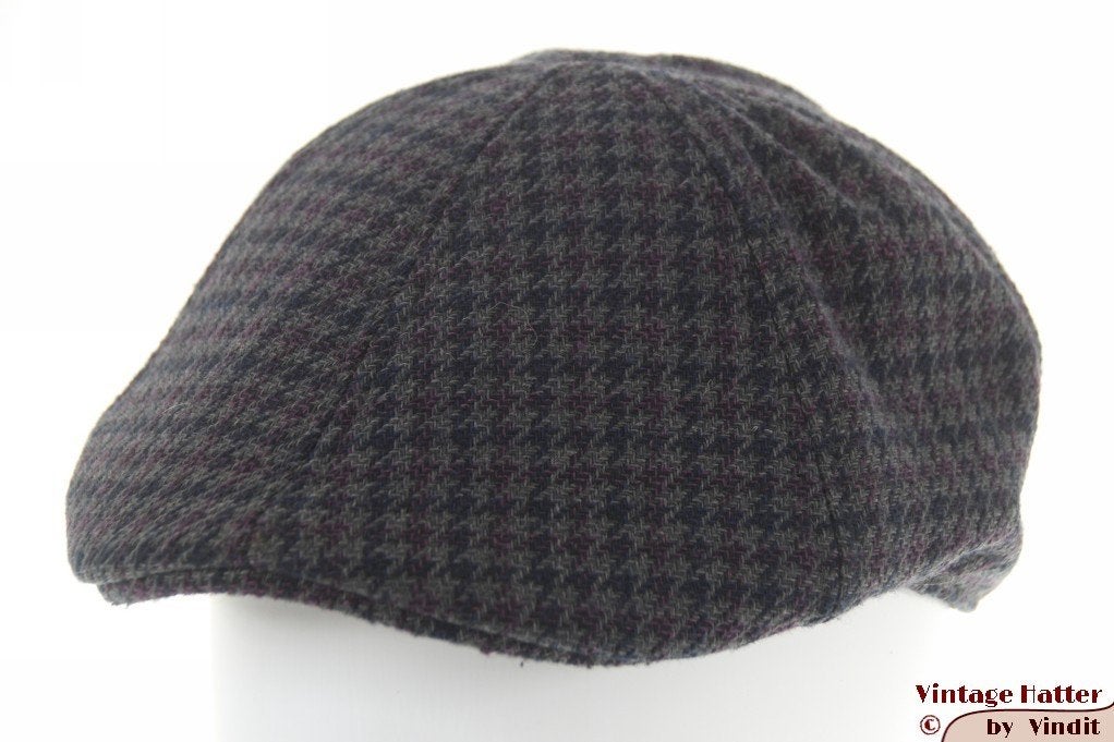 Vintage voorgevormde panelenpet CandA donkergrijs navy 56-58, Kleding | Heren, CandA (C&A), Ophalen of Verzenden, Pet, 57 cm (M, 7⅛ inch) of minder