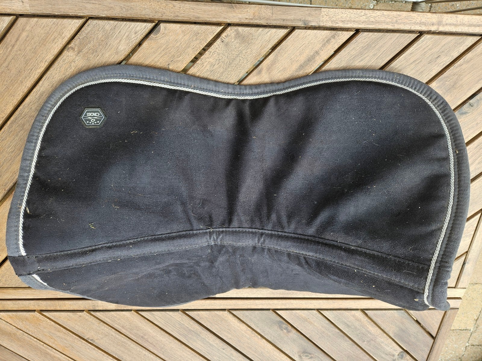 Zadelonderleggen memoryfoam, Dieren en Toebehoren, Paarden en Pony's | Dekens en Dekjes, Full (L), Ophalen of Verzenden, Gebruikt