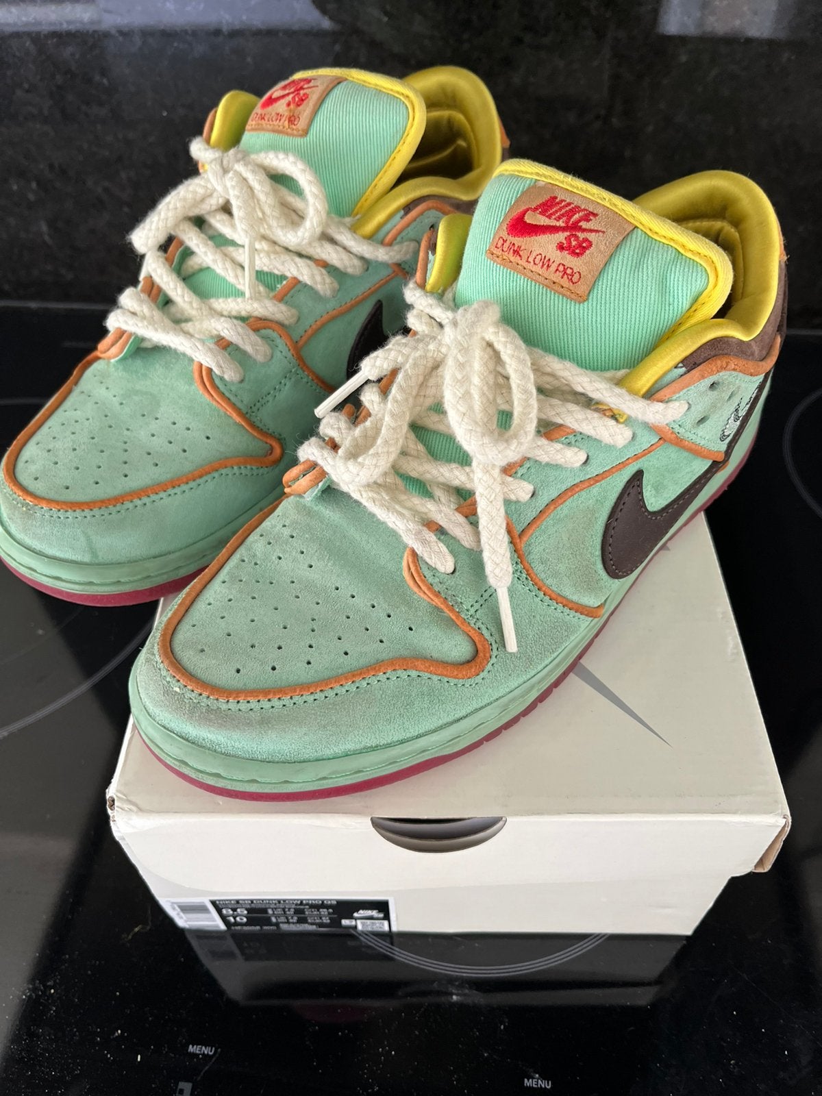 Nike SB dunk tourmaline maat 42, Ophalen of Verzenden, Zo goed als nieuw, Overige kleuren