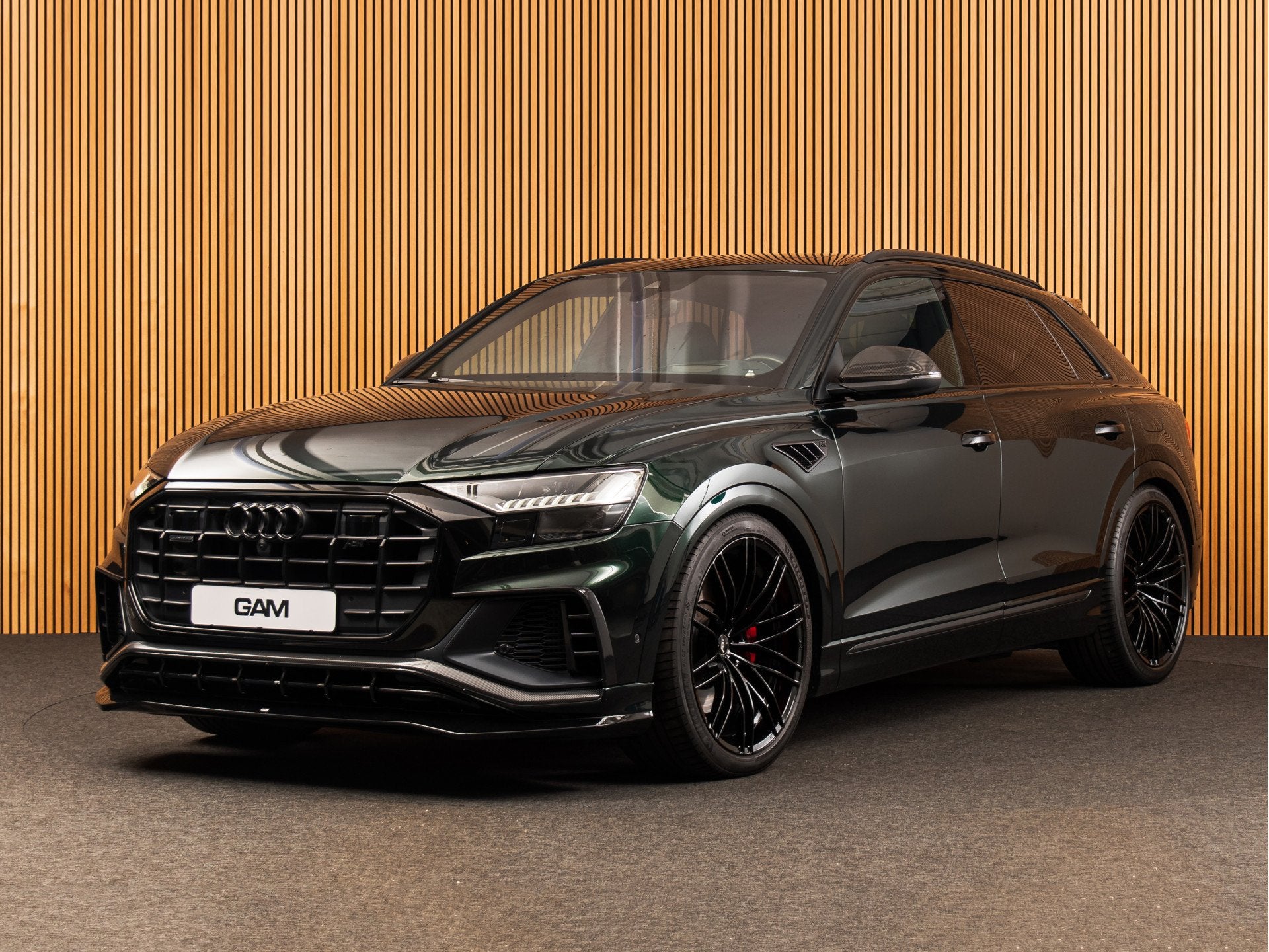 Audi Q8 60 TFSI e quattro Comp. ABT | 23" | B&O ADVANCED | P, Automaat, 12 maanden, Gebruikt, Zwart