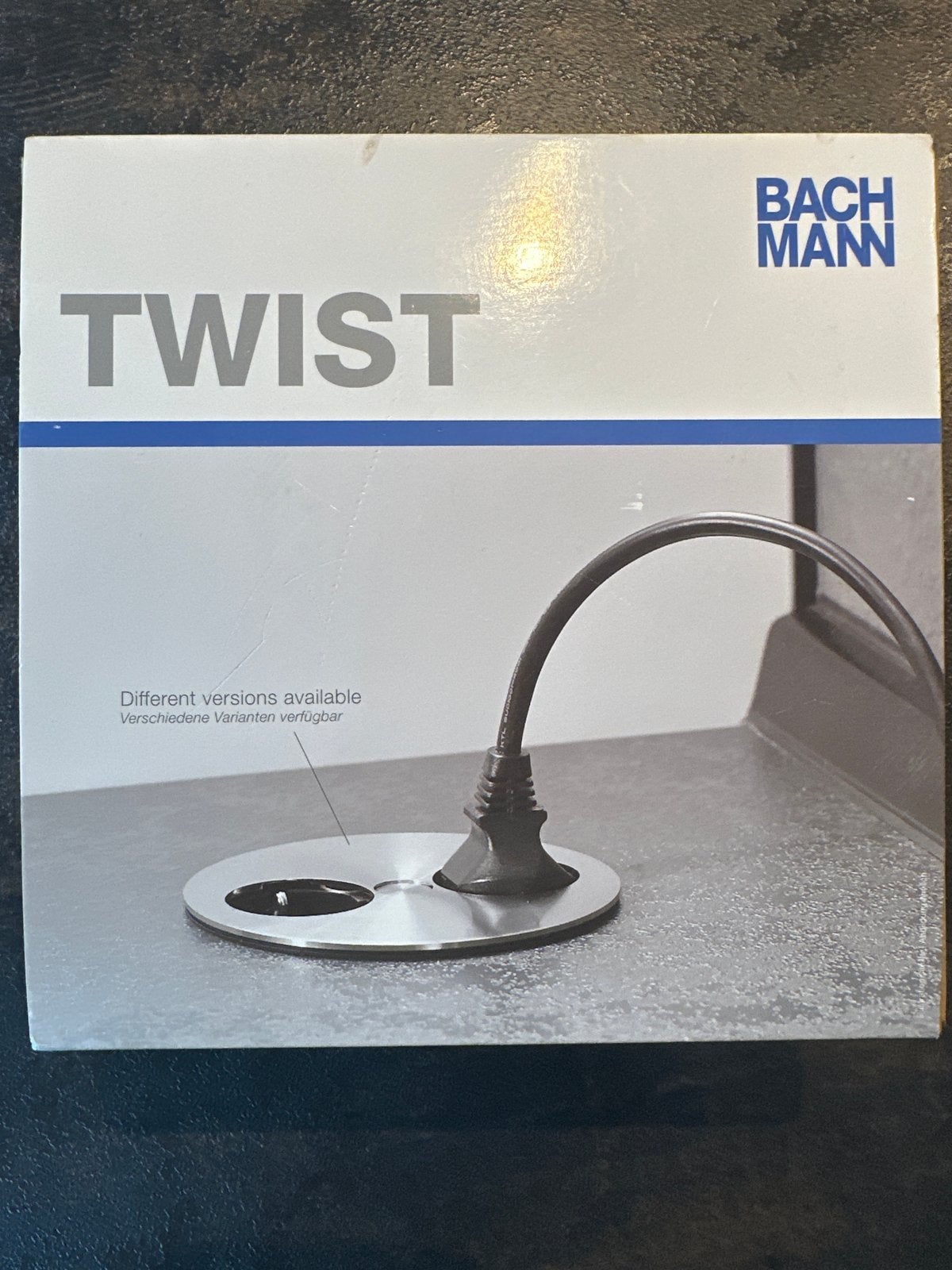 Nieuw Bachmann TWIST inbouw stopcontact - Nieuw in doos, Ophalen of Verzenden, Nieuw, Bachmann, Stopcontact