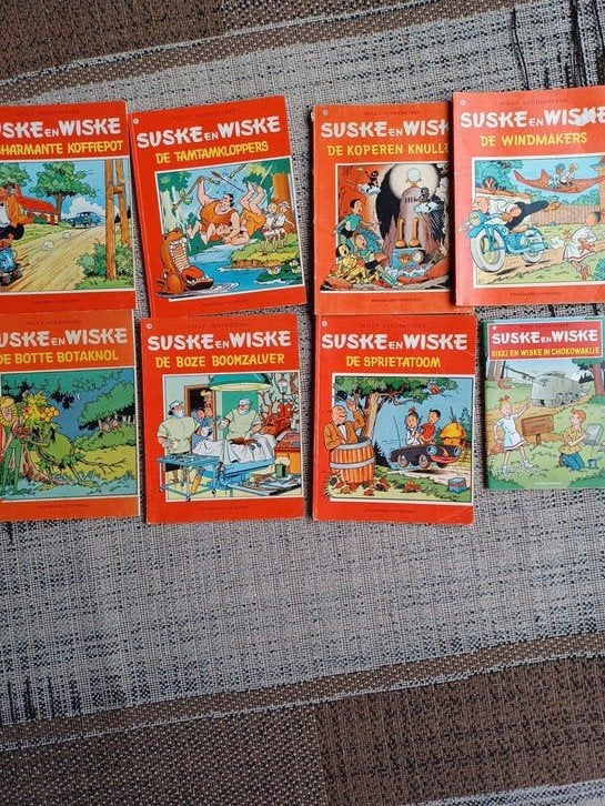 Suske en Wiske 8x, Meerdere comics, Ophalen, Zo goed als nieuw, Europa