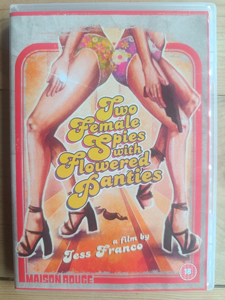 EROTISCHE DVD TWO FEMALE SPIES WITH FLOWERED PANTIES FRANCO, Alle leeftijden, Ophalen of Verzenden, Zo goed als nieuw