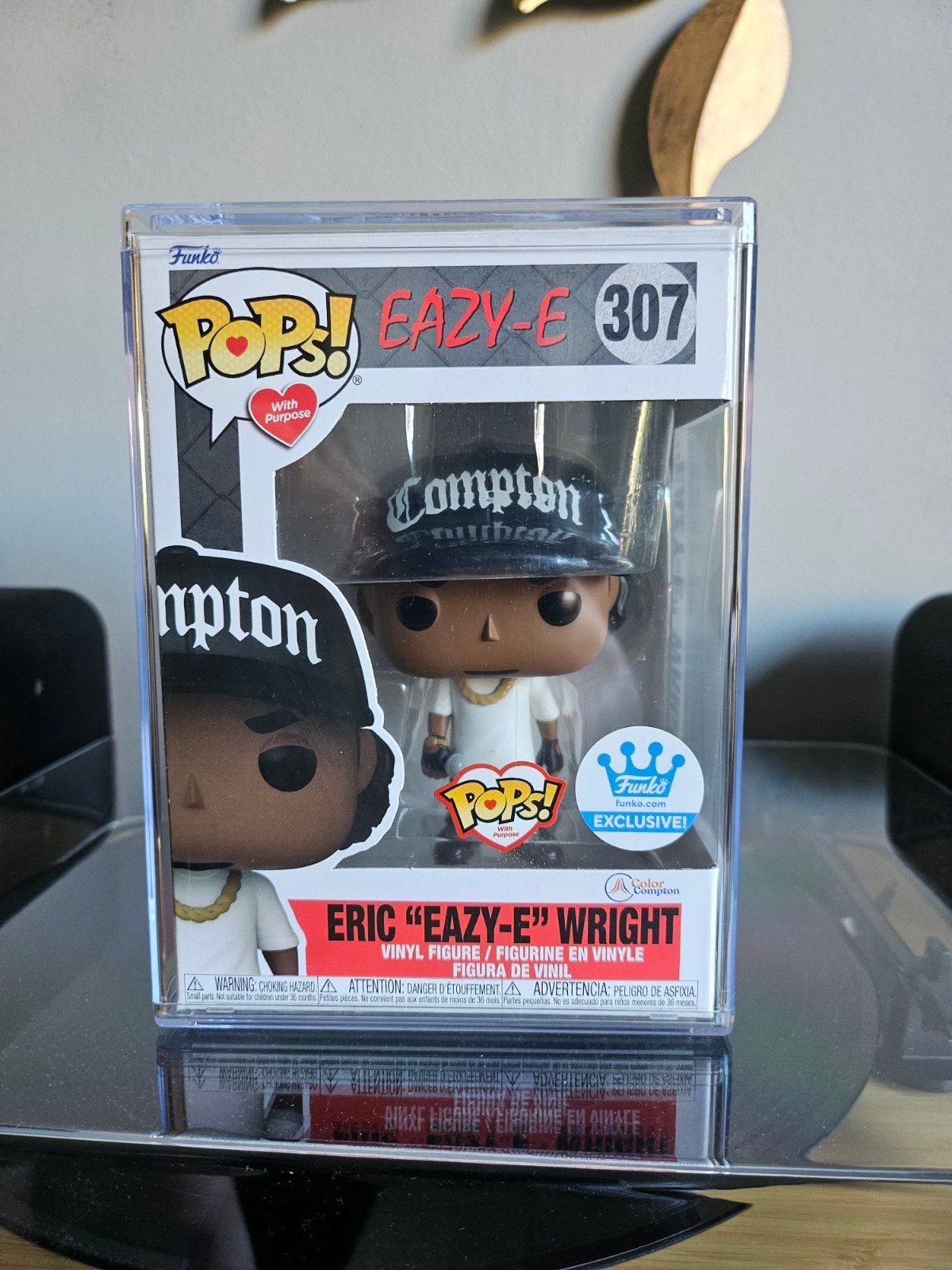 Funko Pop! Eazy-E #307 - Compton Exclusive, Ophalen of Verzenden