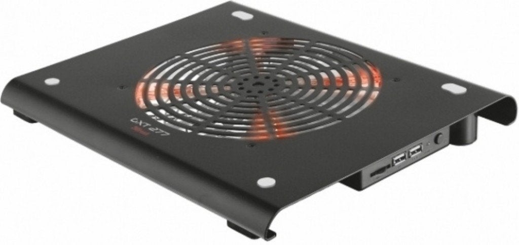 Trust GXT277 Illuminated Notebook Cooling Stand, Ophalen, Zo goed als nieuw, Trust