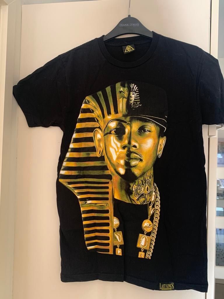 T shirt Last Kings  x. T Raww, Ophalen of Verzenden, Zo goed als nieuw, Maat 46 (S) of kleiner, Zwart