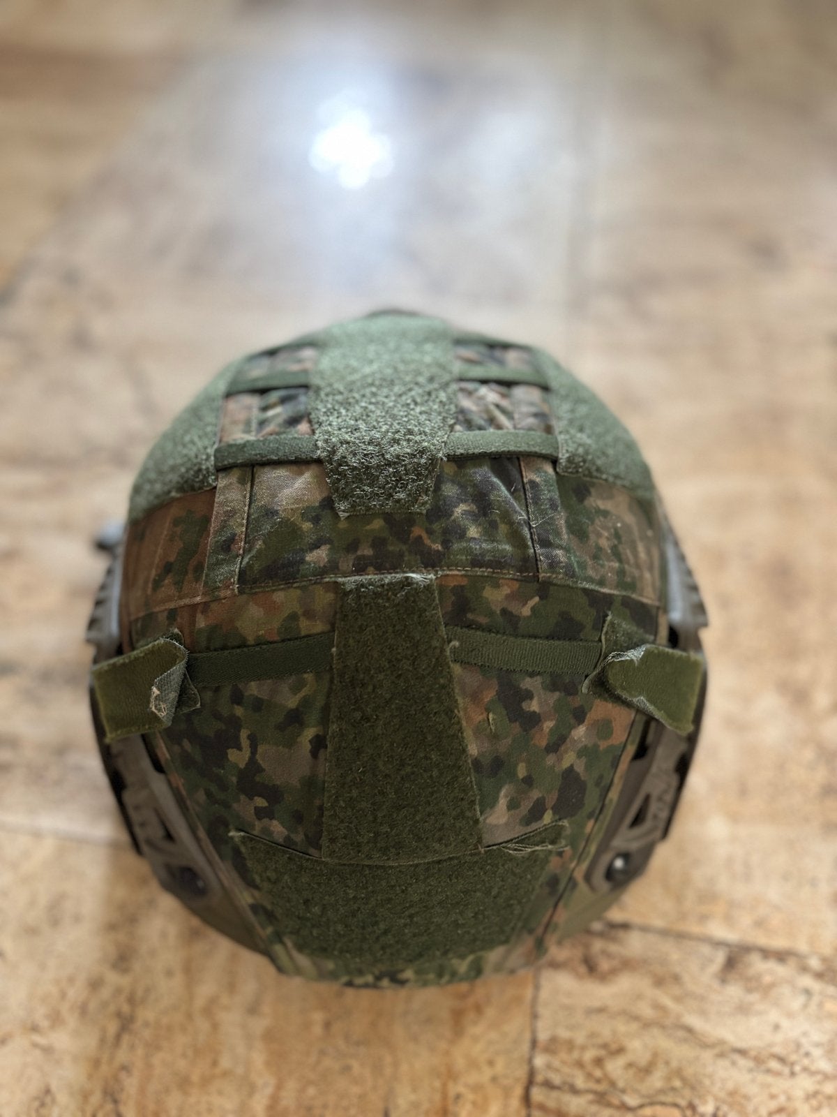 NFP Helm Landmacht Maat 3 - Viper Apex Suspension System, Ophalen of Verzenden, Landmacht, Nederland, Helm of Baret