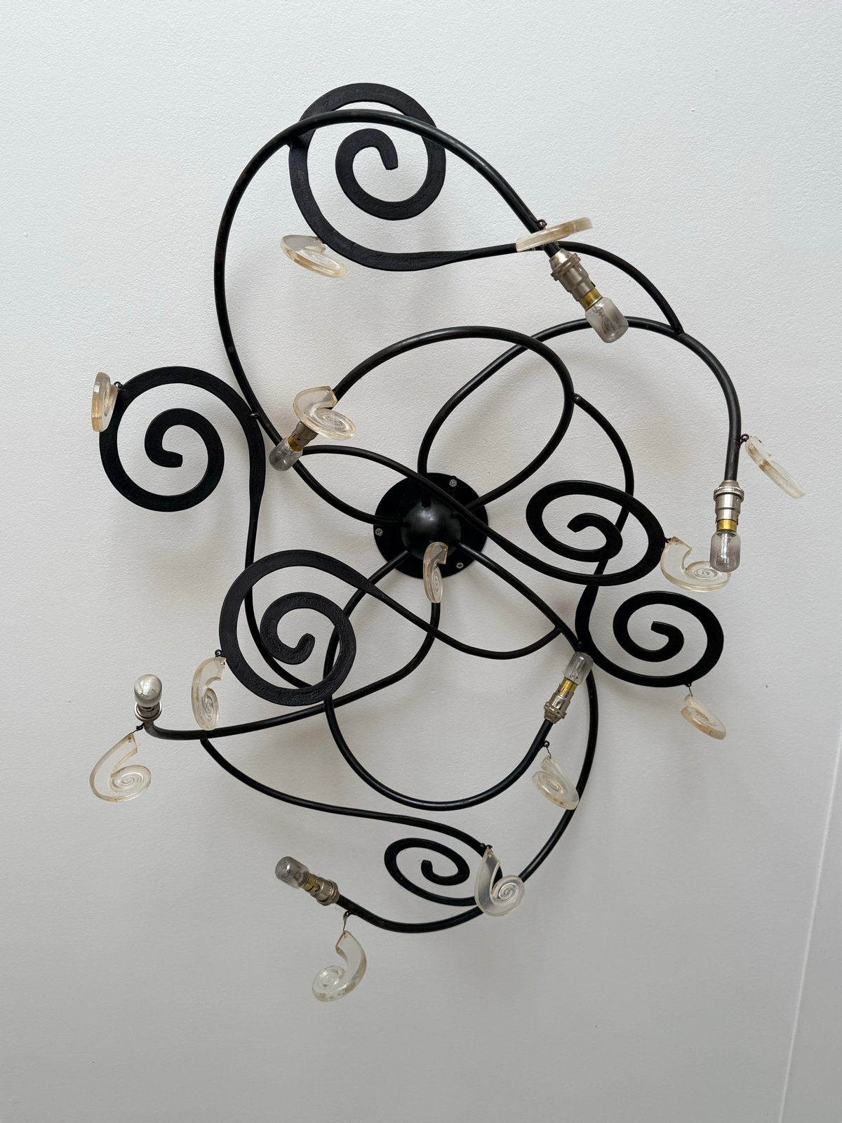 Maroeska Metz Octopus Plafondlamp Design, Ophalen, Zo goed als nieuw, Metaal, Overige fittingen