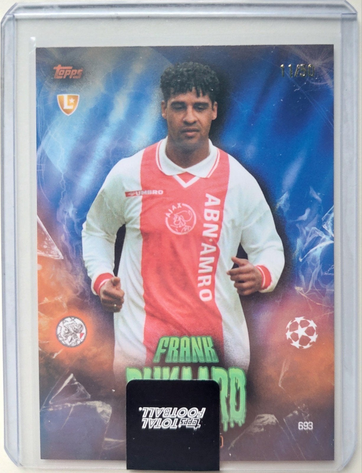 Frank Rijkaard Topps Total Football 11/50, Verzamelen, Ophalen of Verzenden
